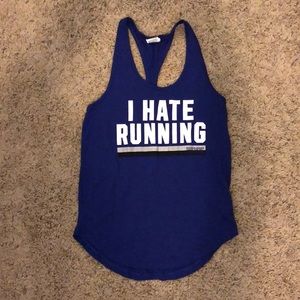 Racer back tank top